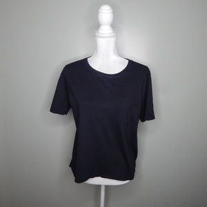 everlane women black cotton T-Shirt SZ M